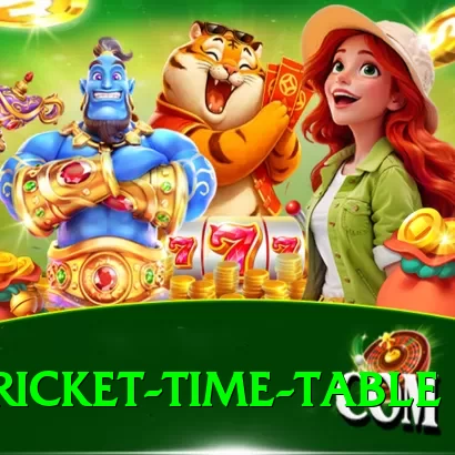 cricket time table Games Prime - 2